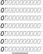 okul öncesi 1 sayısı çizgi çalışması